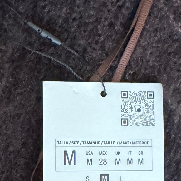 Zara blogger favorite knit cardigan with scarf - Picture 8 of 8